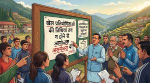 शिमला जिला में खंड स्तर की खेलकूद प्रतियोगिताएं आगामी 27 से 30 अगस्त तक प्रस्तावित हैं, लेकिन अभी तक शिक्षा विभाग की ओर से इसकी आधिकारिक अधिसूचना जारी नहीं की गई है।