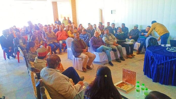 नाहन-कुमारहट्टी NH के चौड़ीकरण को लेकर सराहां में बैठक, आईं आपत्तियां, सुझाव भी दर्ज