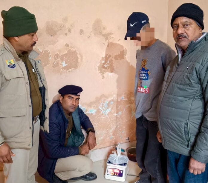 पांवटा साहिब में 750 ग्राम चरस के साथ धरा संगड़ाह क्षेत्र का 25 वर्षीय युवक 