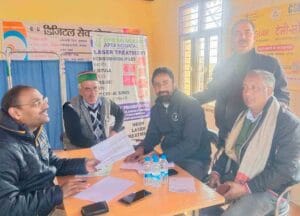 Sirmaur: लानाबाका में जांचा 350 से ज्यादा लोगों का स्वास्थ्य, लगा था ये शिविर