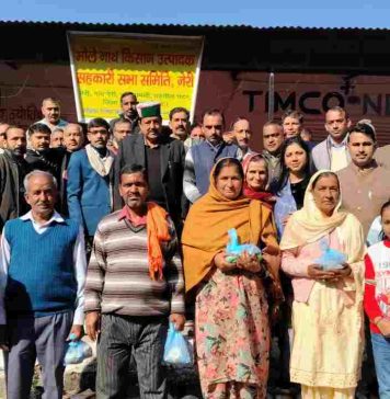 भोलेनाथ किसान उत्पादक सहकारी सभा समिति नेरी जामली कार्यालय का शुभारंभ