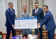 एलएंडटी समूह ने आपदा राहत के लिए CM सुक्खू को भेंट किया 5 करोड़ रुपये का चेक