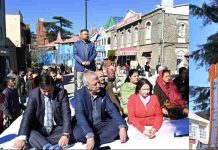 शिमला में पुष्पांजलि अर्पित कर मनाई लाला लाजपत राय की पुण्यतिथि