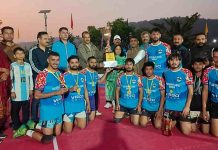 चूड़ेश्वर लीजेंड्स ने जीता कबड्डी प्रतियोगिता का खिताब, वॉलीबॉल में सिरमौर पुलिस बनी विजेता