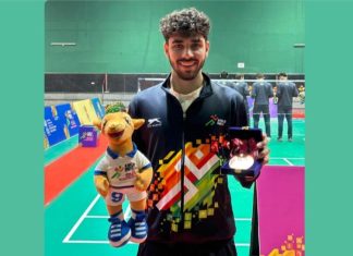 खेलो इंडिया यूनिवर्सिटी गेम्स में अक्षिव दत्ता ने किया कमाल, बैडमिंटन में जीता ब्रॉन्ज मेडल