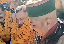 कांग्रेस पार्टी के नवनियुक्त प्रदेश अध्यक्ष विनय कुमार का सोलन में जगह-जगह जोरदार स्वागत