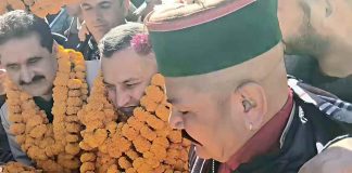 कांग्रेस पार्टी के नवनियुक्त प्रदेश अध्यक्ष विनय कुमार का सोलन में जगह-जगह जोरदार स्वागत