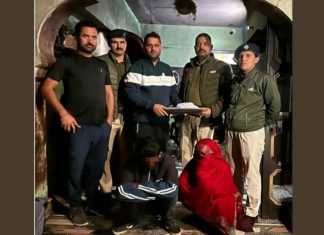 सिरमौर में 15.50 ग्राम स्मैक के साथ पति-पत्नी गिरफ्तार, डिटेक्शन सेल की टीम की बड़ी कार्रवाई