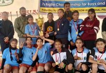 स्टेट सब-जूनियर रग्बी चैंपियनशिप के खिताब पर सिरमौर का कब्जा, बालक-बालिका दोनों वर्गों ने जीते स्वर्ण पदक