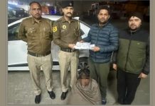 पांवटा साहिब में चिट्टे के साथ तस्कर गिरफ्तार, स्पेशल डिटेक्शन टीम ने दिया कार्रवाई को अंजाम