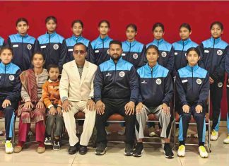 भुवनेश्वर में राष्ट्रीय मुकाबले के लिए रवाना हुई हिमाचल रग्बी टीम, सिरमौर की दीपिका को कप्तान की कमान