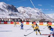 12 हजार फीट की ऊंचाई पर स्पीति कप आइस हॉकी प्रतियोगिता आज से, काजा में जुटेंगे खिलाड़ी