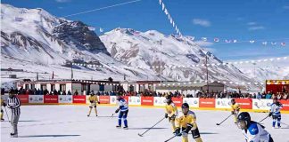 12 हजार फीट की ऊंचाई पर स्पीति कप आइस हॉकी प्रतियोगिता आज से, काजा में जुटेंगे खिलाड़ी