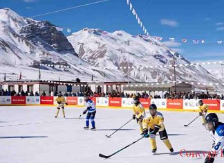 12 हजार फीट की ऊंचाई पर स्पीति कप आइस हॉकी प्रतियोगिता आज से, काजा में जुटेंगे खिलाड़ी