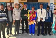 नेशनल हैंडबॉल में गोल्ड जीतकर लौटीं स्नेहा का जोरदार स्वागत, कोटड़ी व्यास में खुशी का माहौल