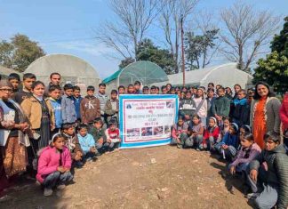 क्षेत्रीय बागवानी अनुसंधान केंद्र पहुंचे 2 स्कूलों के 50 विद्यार्थी, वैज्ञानिकों से सीखीं वैज्ञानिक खेती की तकनीकें