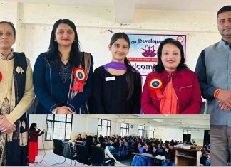 संस्कृत महाविद्यालय नाहन में मानसिक स्वास्थ्य पर विशेष व्याख्यान, विशेषज्ञों ने दिए व्यावहारिक सूत्र