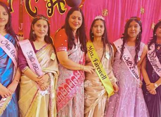 गर्ल्स स्कूल हमीरपुर में शगुन मिस फेयरवेल, अप्शिता को मिस इंटैलिजेंट के खिताब से नवाजा