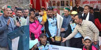 डाहर में हाटी क्रिकेट चैंपियनशिप का समापन, वाईसीसी गेहल बनी चैंपियन, उद्योग मंत्री ने सम्मानित कीं विजेता व उप विजेता टीमें