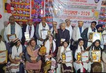 नाहन में विरासत-2026 में 23 विभूतियां सिरमौर गौरव सम्मान से सम्मानित, राज्यस्तरीय कवि सम्मेलन ने बांधा समां