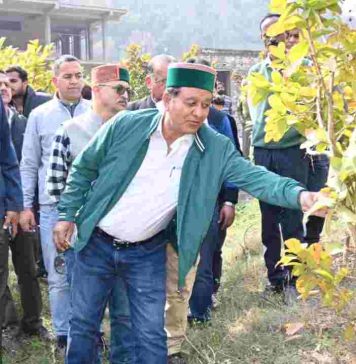 जगत सिंह नेगी ने सिरमौर के शिरूमाईला में पीसीडीओ व शिवा क्लस्टर इकाई डूंगीसेर का किया निरीक्षण