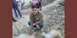 संगड़ाह में दिनदहाड़े तेंदुए का हमला, 2 बकरियों को बनाया शिकार, एक गंभीर, दो लापता