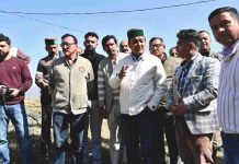 राजस्व मंत्री ने पीसीडीओ व फल विधायन केंद्र राजगढ़ का किया निरीक्षण, बागवानों व किसानों की समस्याएं भी सुनीं