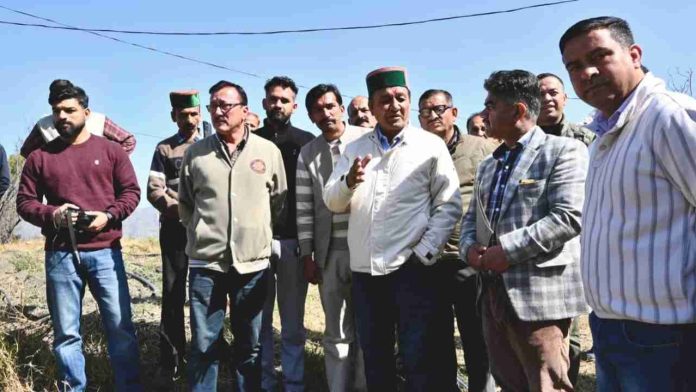 राजस्व मंत्री राजगढ़ दौरा