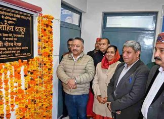 चंबा के राजकीय विद्यालयों में नामांकन बेहतर, हरसंभव सहयोग करेगी सरकार : रोहित ठाकुर