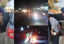 शांति और कानून व्यवस्था के लिए बद्दी पुलिस ने चलाया विशेष एरिया डोमिनेंस अभियान