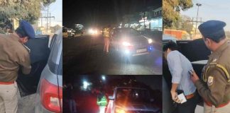 शांति और कानून व्यवस्था के लिए बद्दी पुलिस ने चलाया विशेष एरिया डोमिनेंस अभियान