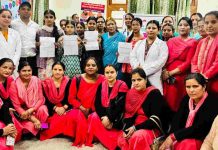 स्वास्थ्य केंद्र धगेड़ा में शुरू हुआ मुफ्त HPV टीकाकरण, ददाहू में बीएमओ डॉ. मोनीषा ने किया अभियान का शुभारंभ