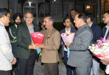 शिमला में नए राज्यपाल कविंद्र गुप्ता का गर्मजोशी से स्वागत, कल 30वें राज्यपाल के रूप में लेंगे शपथ