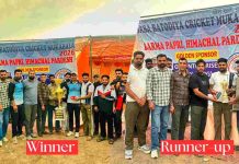 त्रिलोकपुर ने तुम्बी को हराकर जीता बाबा बटौड़िया क्रिकेट कप 2026, बर्मा पापड़ी में 24 टीमों ने दिखाया दम
