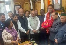 राज्यसभा के लिए निर्विरोध निर्वाचित घोषित हुए कांग्रेस के अनुराग, पार्टी कार्यालय में जोरदार स्वागत