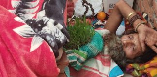 नवरात्रि में अद्भुत तप! नौ दिन छाती पर जौ उगाकर कठिन हठयोग में लीन रहे मौनधारी बाबा