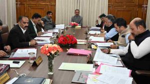 मंत्रिमंडल ने सिरमौर जिला में जल शक्ति विभाग के मंडलों की प्रशासनिक व्यवस्था को निर्वाचन क्षेत्र के आधार पर पुनर्गठित करने का निर्णय लिया