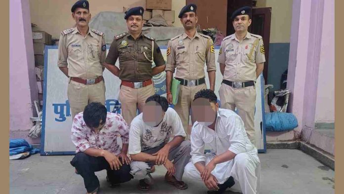 बद्दी में मारपीट और तोड़फोड़ के मामले में पुलिस ने कार्रवाई करते हुए तीन आरोपियों को गिरफ्तार कर लिया है।