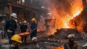 जिला सिरमौर के औद्योगिक क्षेत्र कालाअंब के एक उद्योग की भट्टी में पेश आए हादसे में चार मजदूर गंभीर रूप से घायल हो गए। इस दौरान अफरा-तफरी का माहौल बन गया। उधर, पुलिस ने शिकायत के आधार पर कंपनी प्रबंधन के खिलाफ संबंधित धाराओं में मामला दर्ज कर जांच शुरू कर दी है।