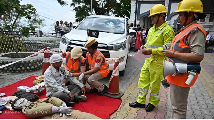 कांगड़ा में 4 अप्रैल 1905 को आए विनाशकारी भूकंप की 121वीं वर्षगांठ के अवसर पर सिरमौर में आपदा जागरूकता दिवस मनाया गया। इस मौके पर उपायुक्त कार्यालय नाहन में भूकंप आपदा प्रतिक्रिया को लेकर मॉक ड्रिल आयोजित की गई।