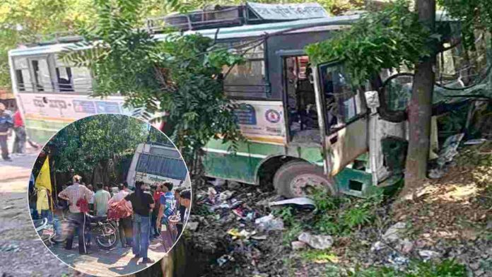 हिमाचल प्रदेश के जिला ऊना के अंब क्षेत्र में रविवार दोपहर एक बड़ा सड़क हादसा उस समय टल गया जब धर्मशाला से होशियारपुर जा रही हिमाचल पथ परिवहन निगम (HRTC) की बस के अचानक ब्रेक फेल हो गए।