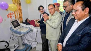 विधानसभा अध्यक्ष कुलदीप सिंह पठानिया ने सोमवार को नागरिक चिकित्सालय डलहौजी में अल्ट्रासाउंड सुविधा का शुभारंभ किया
