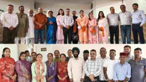 जिला मुख्यालय नाहन में शनिवार को नए जनप्रतिनिधियों ने अपने दायित्वों की औपचारिक शुरुआत की। नगर परिषद नाहन के 13 नवनिर्वाचित पार्षदों और विकास खंड नाहन की पंचायत समिति के 15 सदस्यों ने पद एवं गोपनीयता की शपथ ग्रहण कर जनसेवा और विकास के प्रति अपनी प्रतिबद्धता दोहराई।