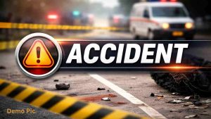 पांवटा साहिब-कालाअंब नेशनल हाईवे-07 पर धौलाकुआं में तेज रफ्तार कार की टक्कर से एक युवक की मौत हो गई, जबकि दूसरा घायल हो गया।