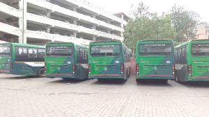 सिरमौर के एकमात्र एचआरटीसी (HRTC) नाहन डिपो को इलेक्ट्रिक बसों से लैस कर ई-डिपो बनाने की योजना को दो माह में ही बड़ा झटका लगा है।