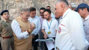 राष्ट्रपति के बिलासपुर एम्स के प्रस्तावित दौरे को लेकर NH-205 पर तैयारियों की पड़ताल, राज्यपाल ने फोरलेन कार्य का लिया जायजा