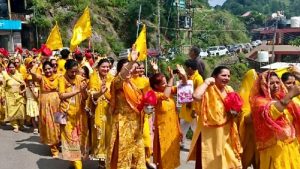सनातन धर्म मंदिर राजगढ़ में शनिवार को श्रीमद्भागवत कथा एवं श्रीकृष्ण जन्माष्टमी महोत्सव का विधिवत शुभारंभ हुआ।