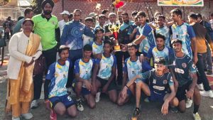 Winner Sirmaur rugby team राज्य स्तरीय रग्बी प्रतियोगिता में सिरमौर का दबदबा, चंबा के चौगान मैदान में चैंपियन बनकर लहराया परचम