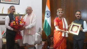 मुख्यमंत्री सुखविंद्र सिंह सुक्खू ने मंगलवार को नई दिल्ली में केंद्रीय मंत्रियों से मुलाकात की।