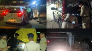 बद्दी पुलिस ने आपराधिक गतिविधियों की रोकथाम को लेकर पूरे क्षेत्र में ऑपरेशन सेफ स्ट्रीट के तहत सघन नाकेबंदी कर वाहन चेकिंग अभियान चलाया।